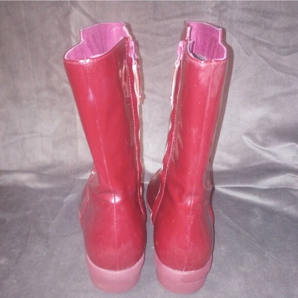 Ugg Burgundy Waterproof Rain Snow Boots Size 6 EUC - Picture 2 of 12